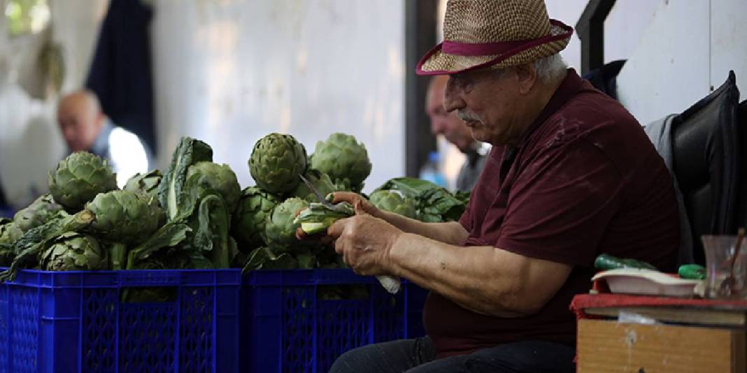 Enginarı robotlar soyamadı, Hüseyin abi ve ekibi devreye girdi! “Enginar soyma timi" ile 25 yıldır hizmet veriyor 5